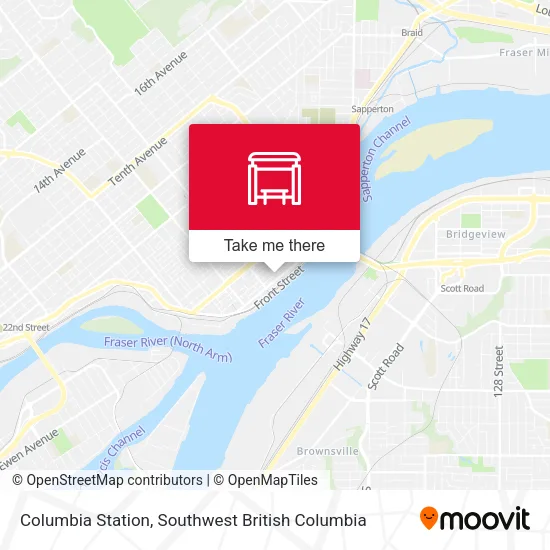 Columbia Station plan