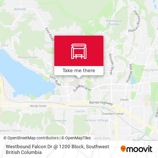 Westbound Falcon Dr @ 1200 Block plan