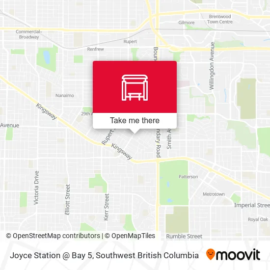 Joyce Station @ Bay 5 map