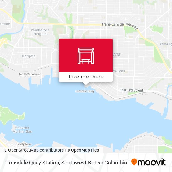 Lonsdale Quay Station plan