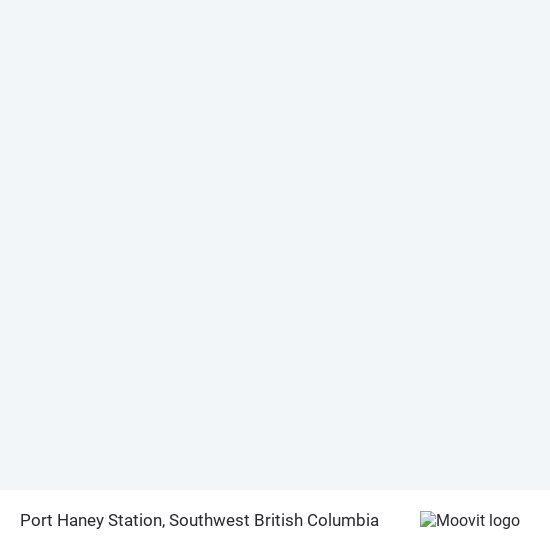 Port Haney Station map