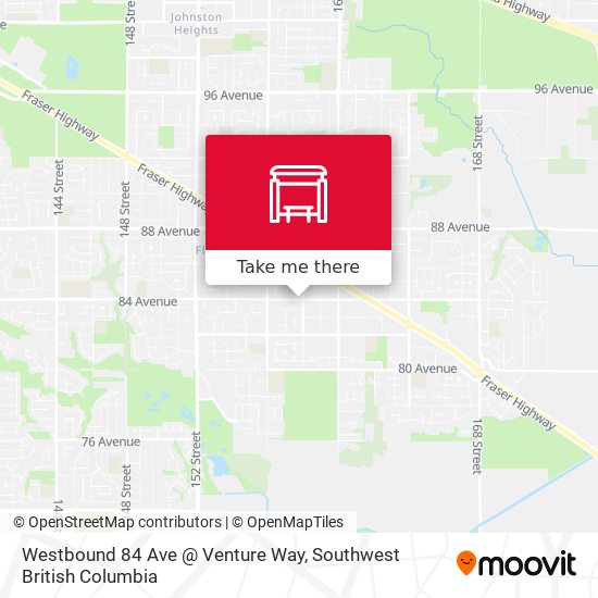 Westbound 84 Ave @ Venture Way plan