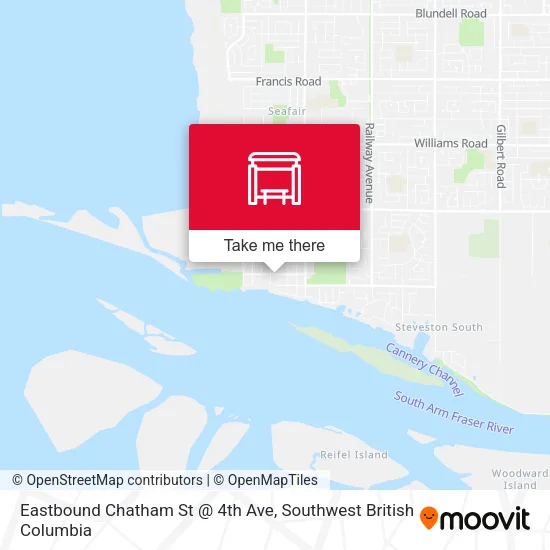 Eastbound Chatham St @ 4th Ave plan