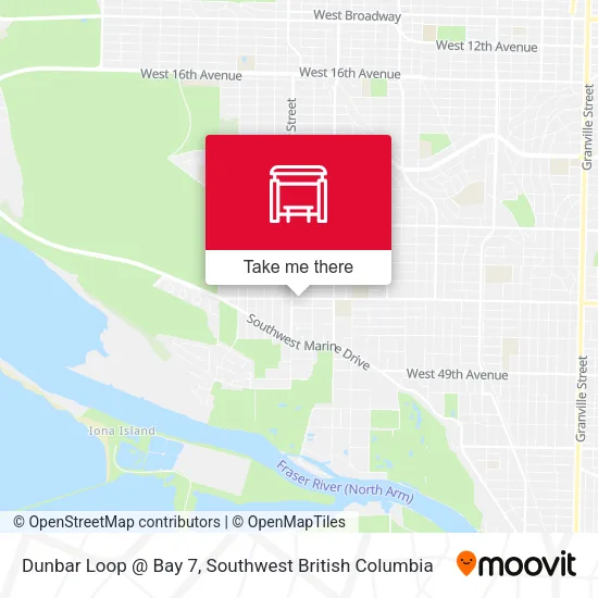 Dunbar Loop @ Bay 7 map