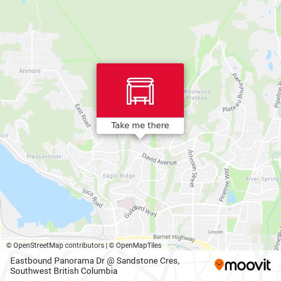 Eastbound Panorama Dr @ Sandstone Cres map
