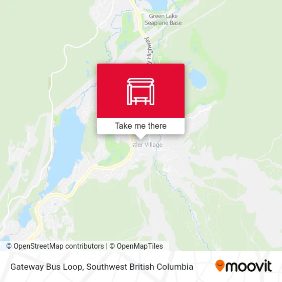 Gateway Bus Loop map