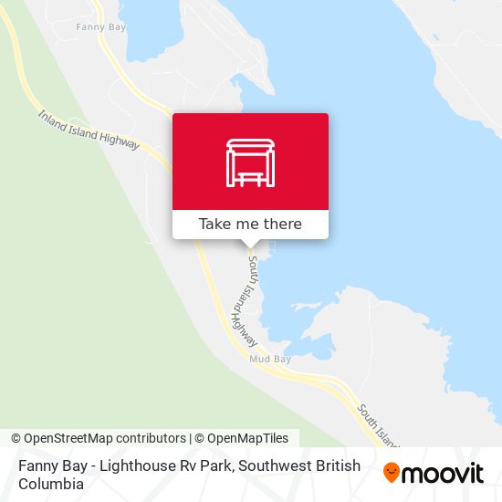 Fanny Bay - Lighthouse Rv Park plan