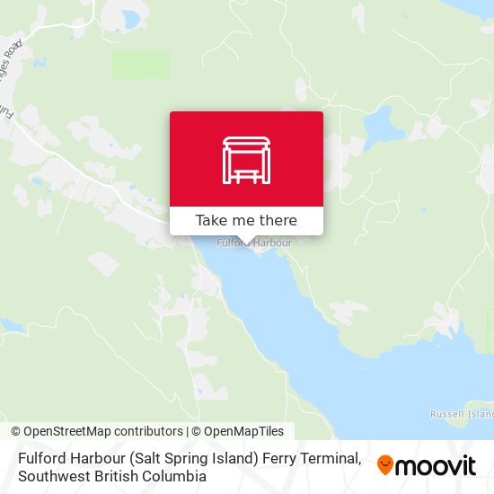 Fulford Harbour (Salt Spring Island) Ferry Terminal map
