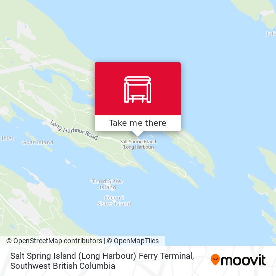 Salt Spring Island (Long Harbour) Ferry Terminal plan
