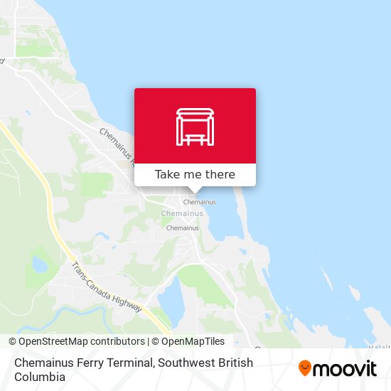 Chemainus Ferry Terminal map