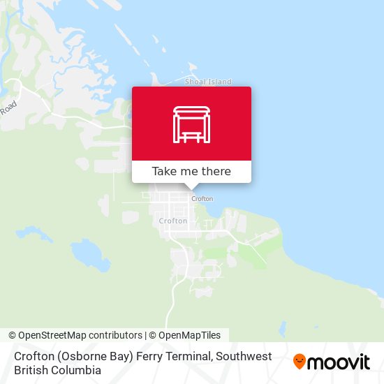 Crofton (Osborne Bay) Ferry Terminal map