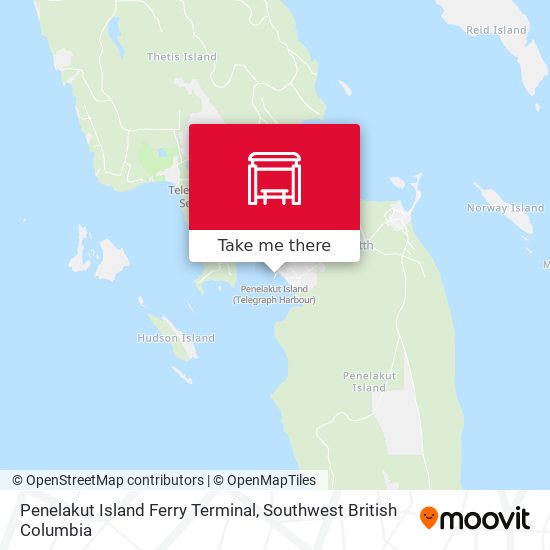 Penelakut Island Ferry Terminal plan