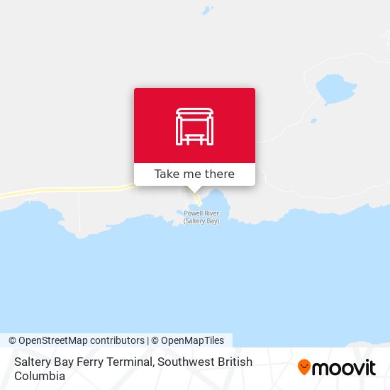 Saltery Bay Ferry Terminal plan