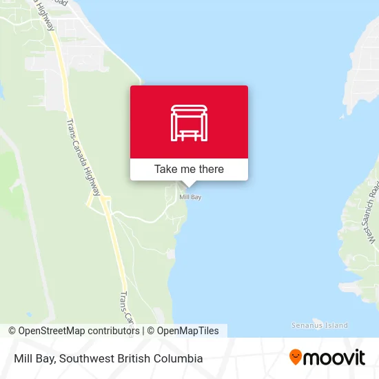Mill Bay map