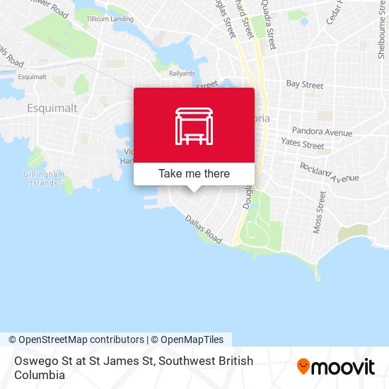Oswego St at St James St plan