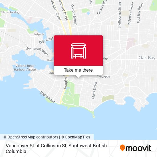 Vancouver St at Collinson St map