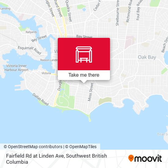 Fairfield Rd at Linden Ave map