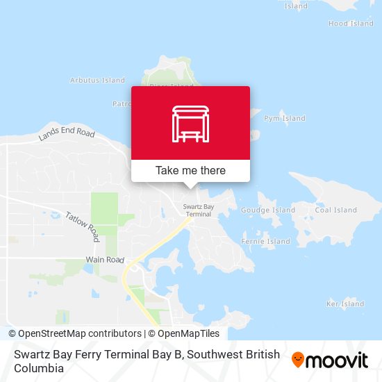 Swartz Bay Ferry Terminal Bay B plan