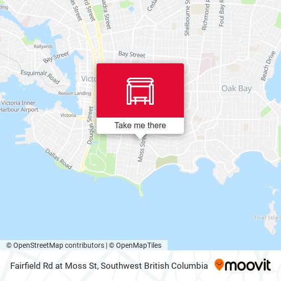 Fairfield Rd at Moss St plan