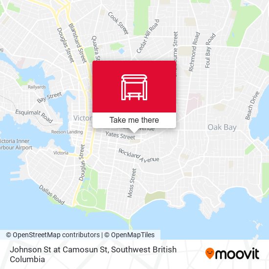Johnson St at Camosun St plan