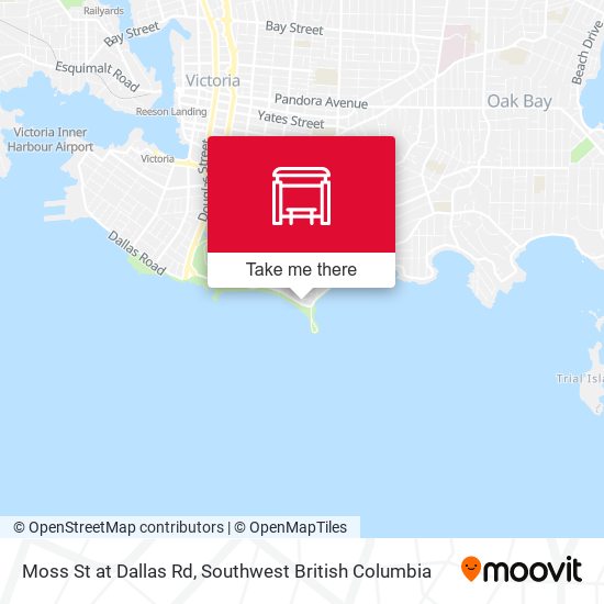 Moss St at Dallas Rd plan