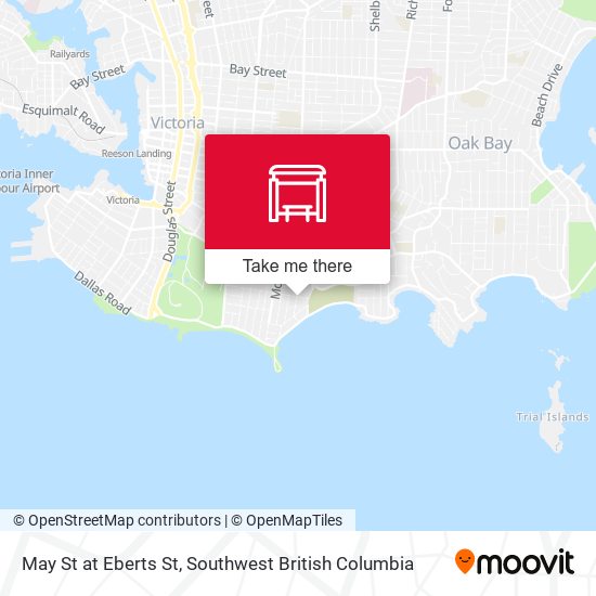 May St at Eberts St plan