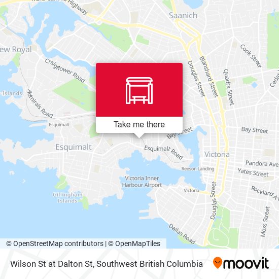Wilson St at Dalton St map