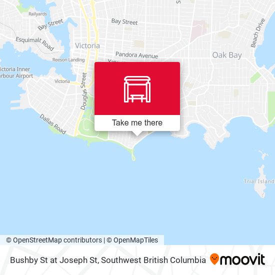 Bushby St at Joseph St map