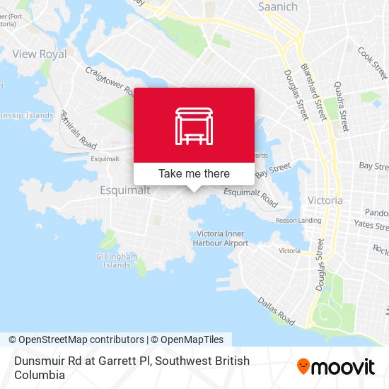 Dunsmuir Rd at Garrett Pl plan