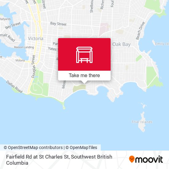 Fairfield Rd at St Charles St plan