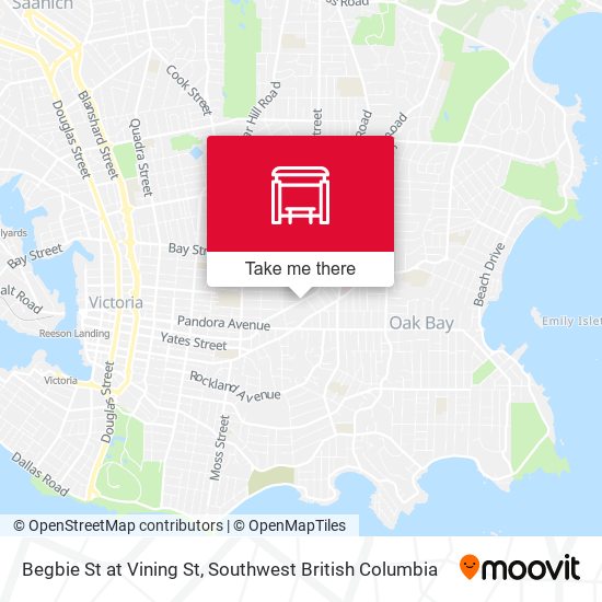 Begbie St at Vining St plan