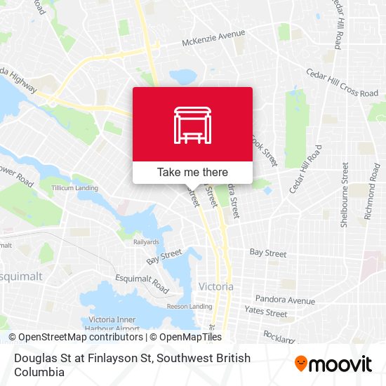 Douglas St at Finlayson St map