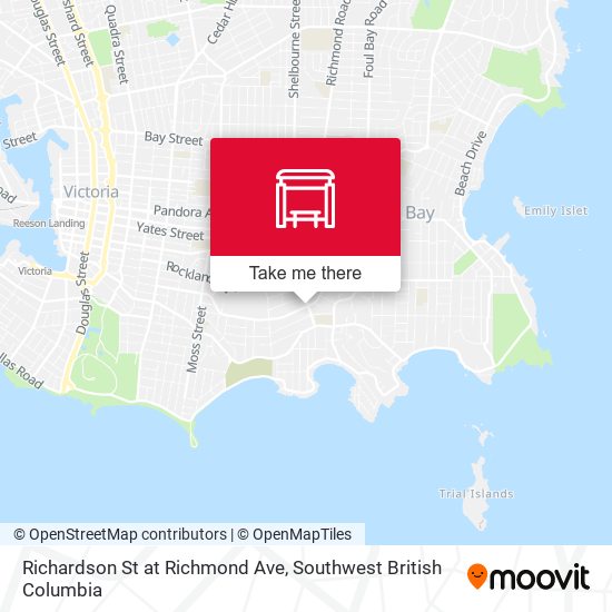 Richardson St at Richmond Ave map