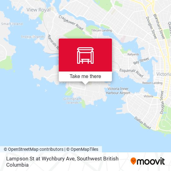 Lampson St at Wychbury Ave plan