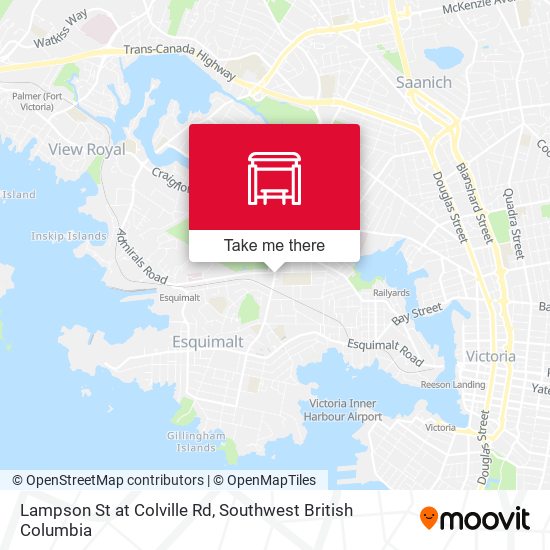 Lampson St at Colville Rd plan