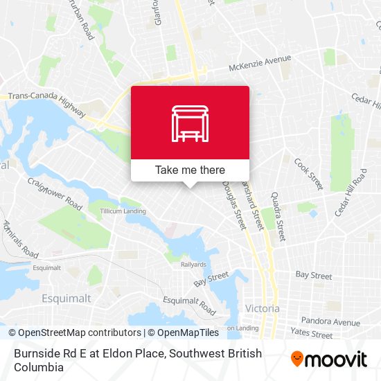 Burnside Rd E at Eldon Place plan