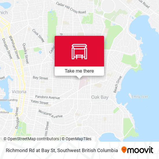Richmond Rd at Bay St map