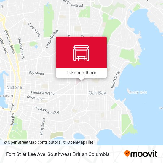 Fort St at Lee Ave map