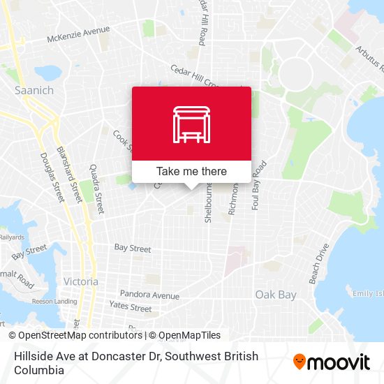 Hillside Ave at Doncaster Dr plan
