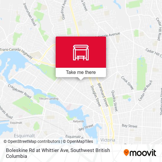 Boleskine Rd at Whittier Ave plan