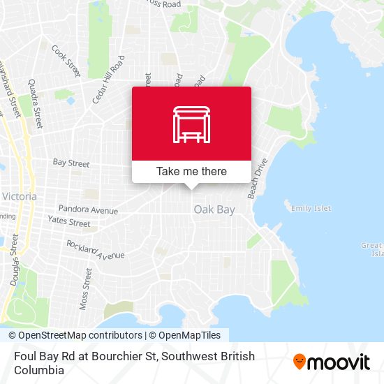 Foul Bay Rd at Bourchier St plan