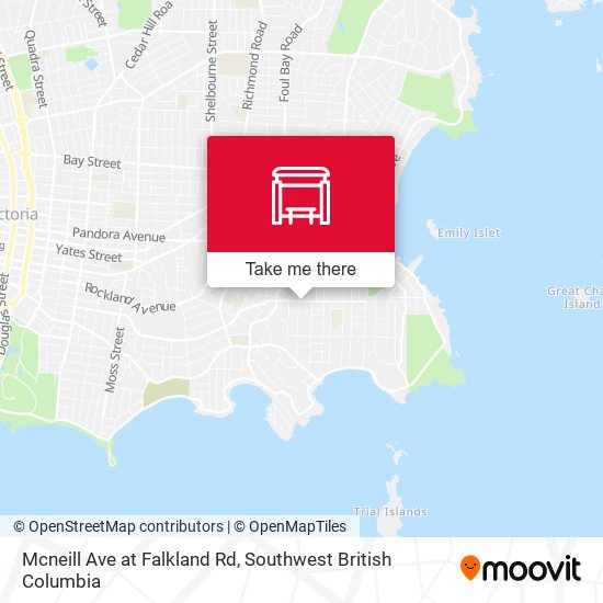 Mcneill Ave at Falkland Rd plan