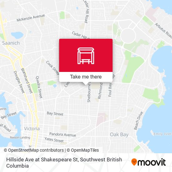 Hillside Ave at Shakespeare St plan