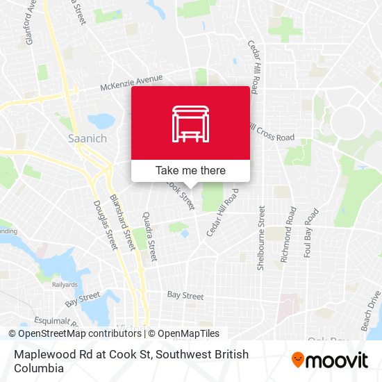 Maplewood Rd at Cook St plan