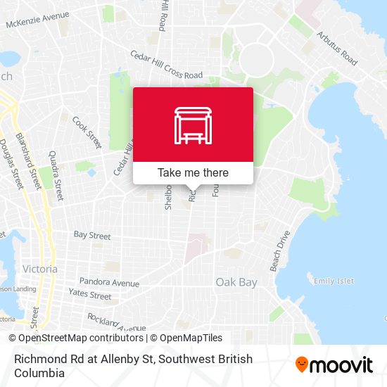 Richmond Rd at Allenby St plan