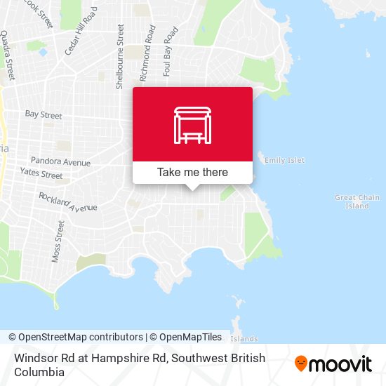 Windsor Rd at Hampshire Rd map