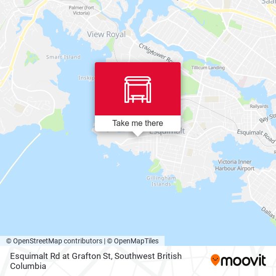 Esquimalt Rd at Grafton St plan