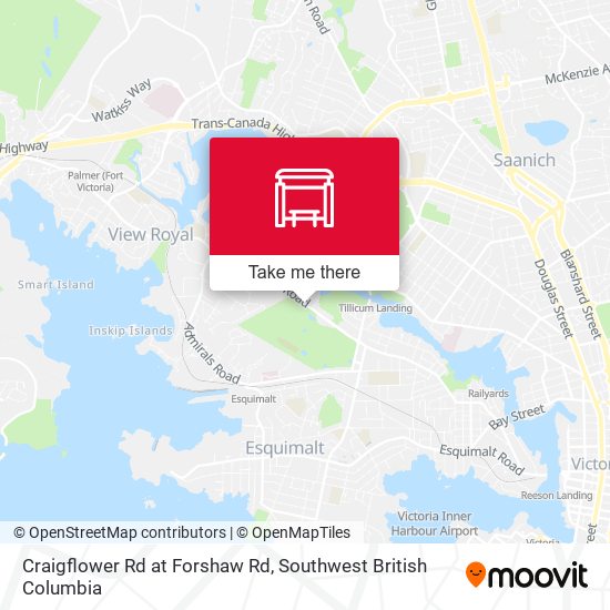 Craigflower Rd at Forshaw Rd plan