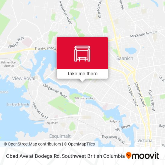 Obed Ave at Bodega Rd plan