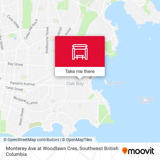 Monterey Ave at Woodlawn Cres plan